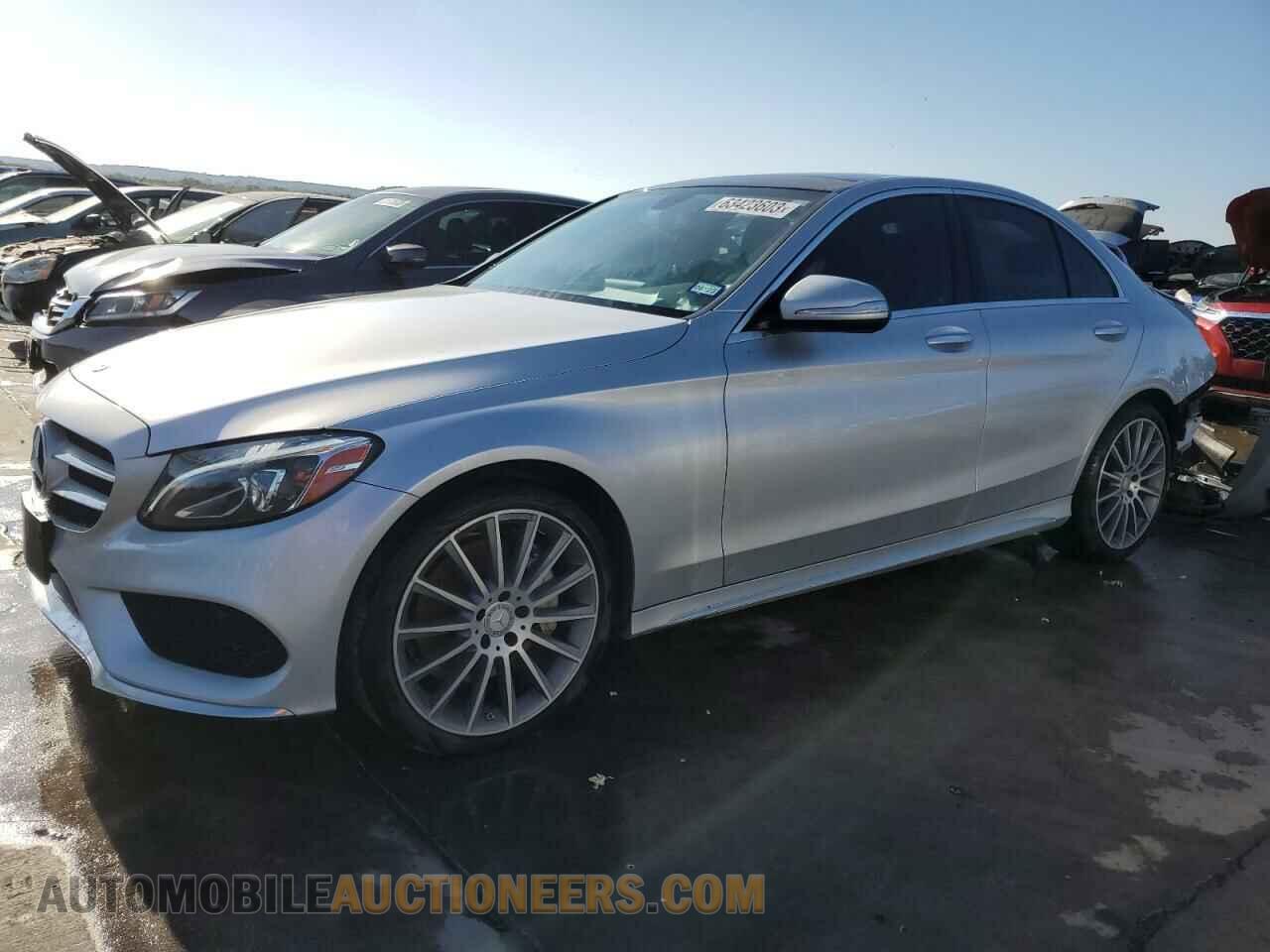 55SWF4KBXFU008324 MERCEDES-BENZ C-CLASS 2015