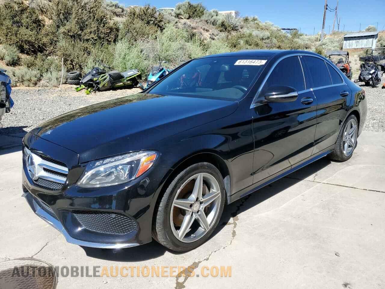55SWF4KBXFU008954 MERCEDES-BENZ C-CLASS 2015