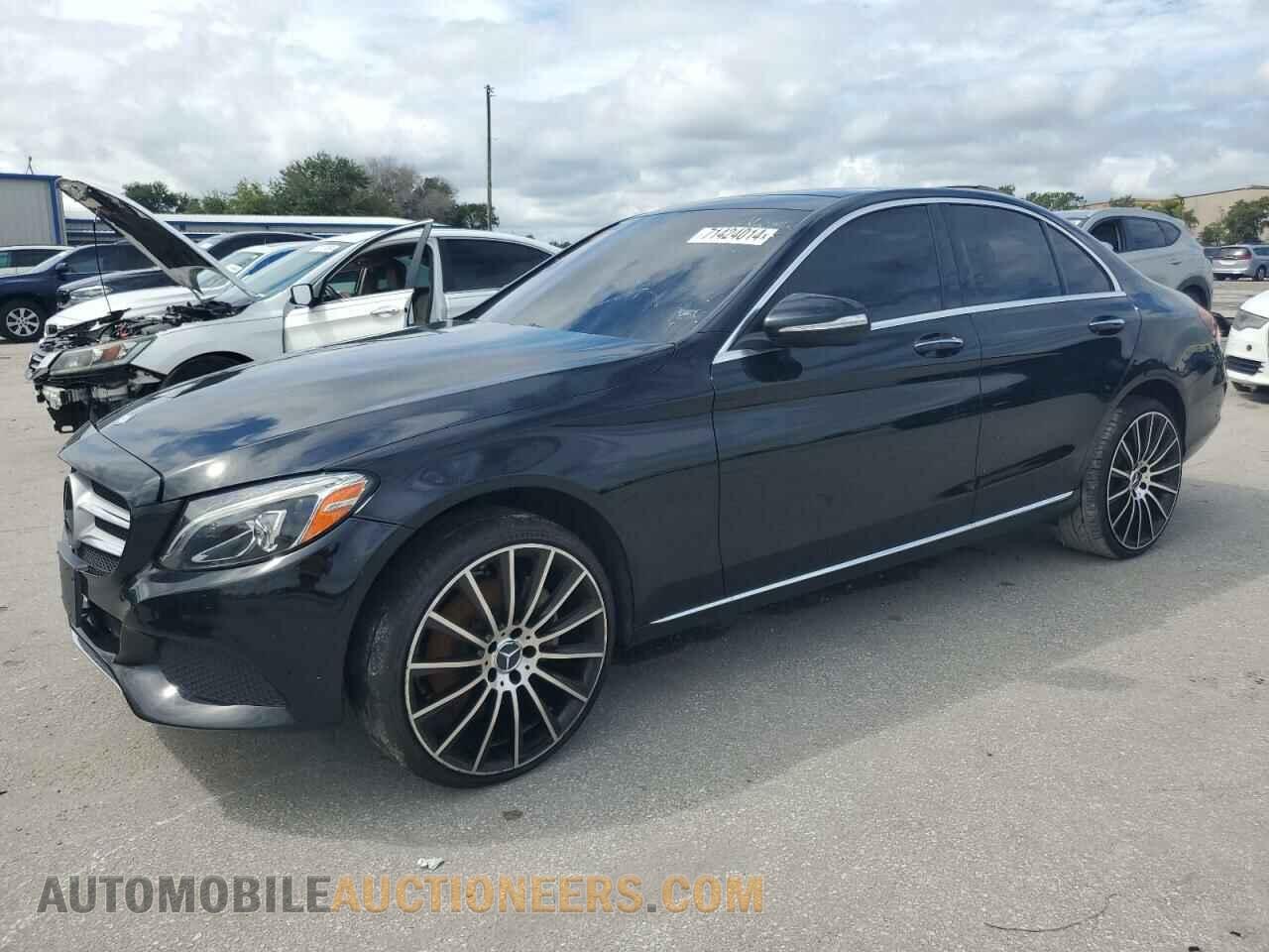 55SWF4KBXFU010591 MERCEDES-BENZ C-CLASS 2015
