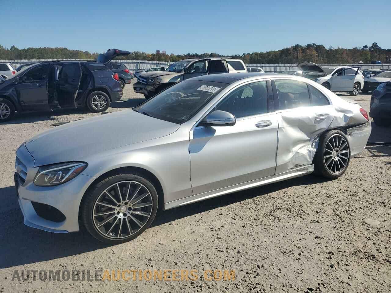 55SWF4KBXFU012485 MERCEDES-BENZ C-CLASS 2015