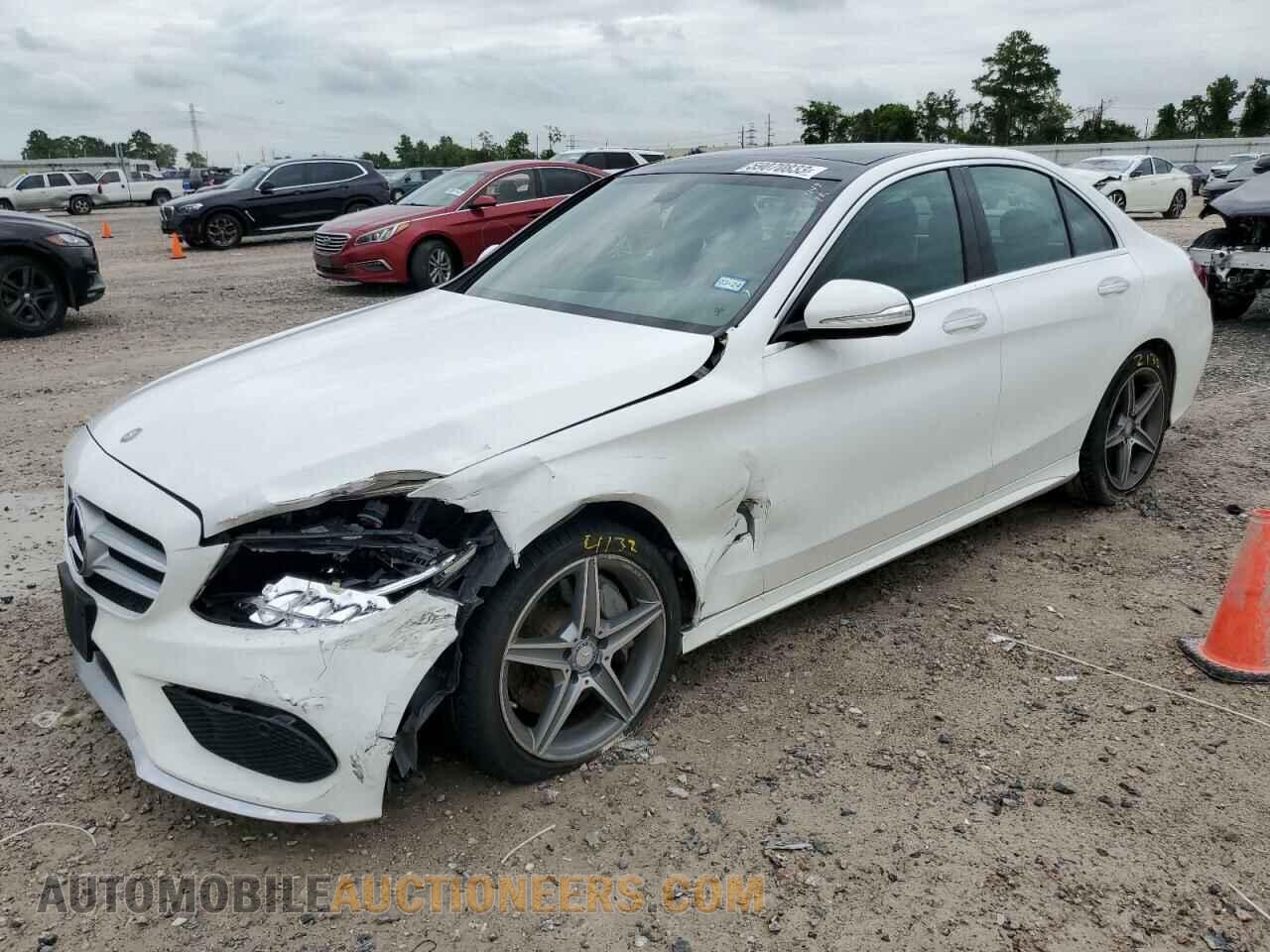 55SWF4KBXFU013149 MERCEDES-BENZ C-CLASS 2015