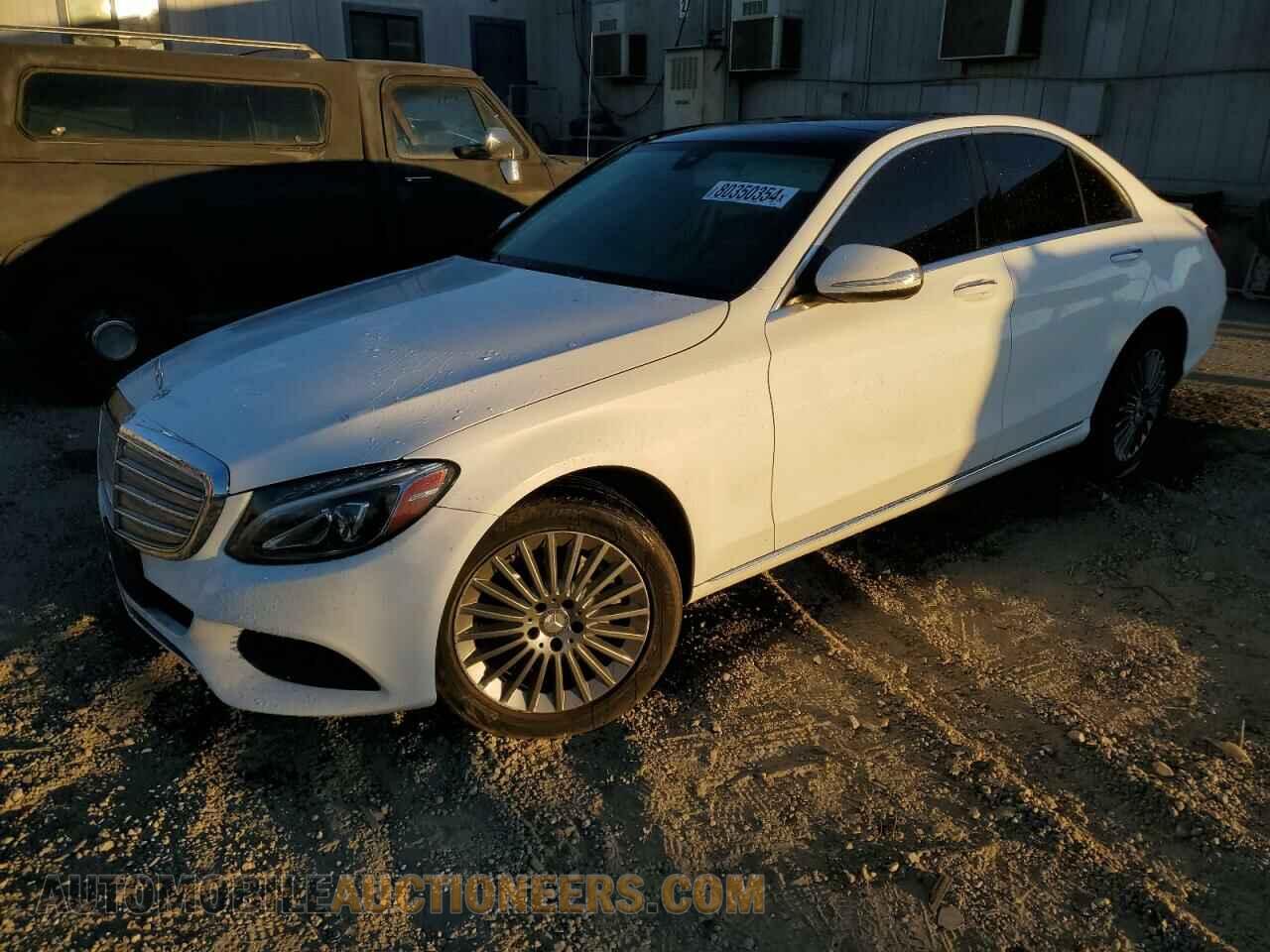 55SWF4KBXFU015080 MERCEDES-BENZ C-CLASS 2015