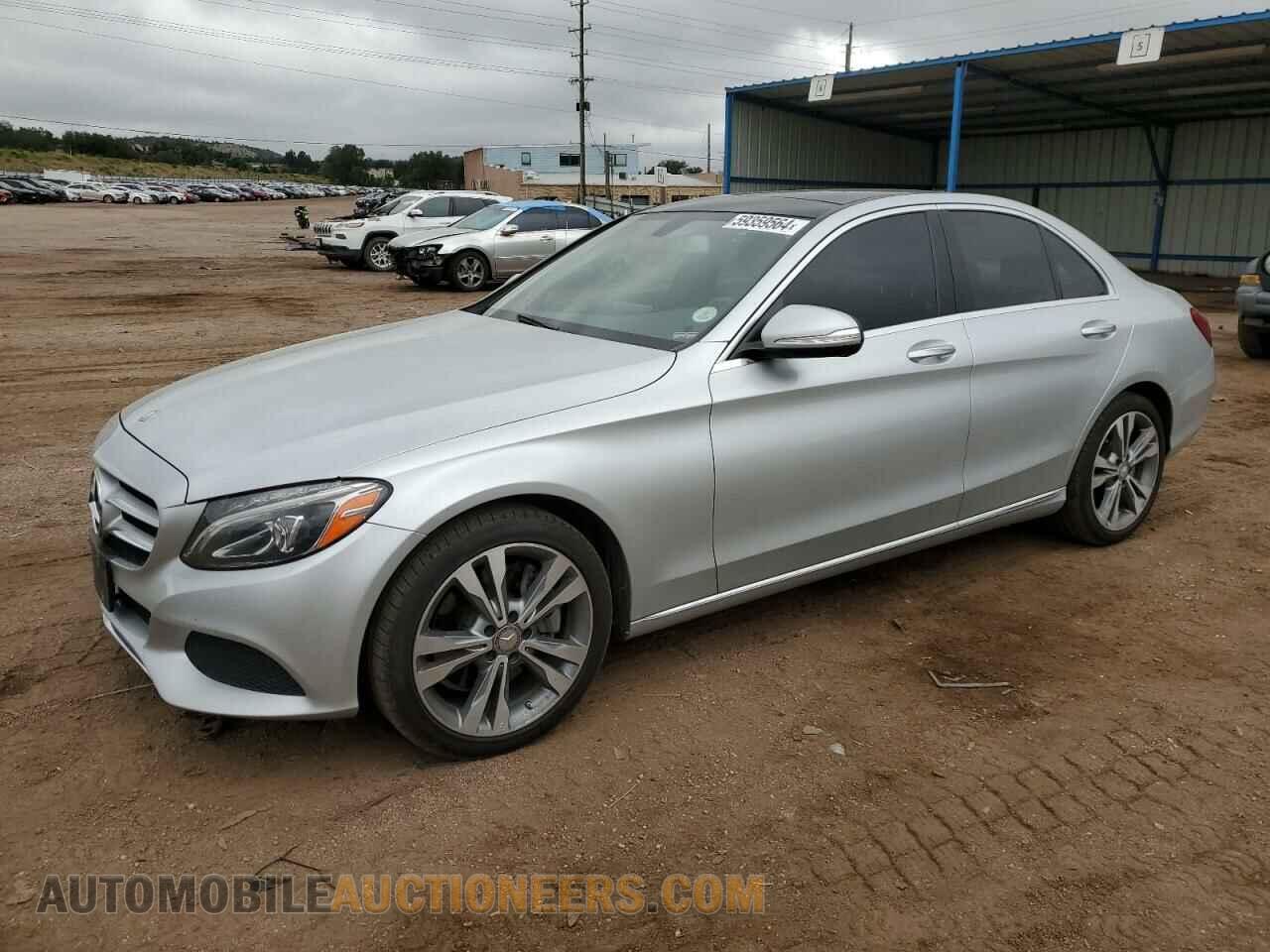 55SWF4KBXFU016830 MERCEDES-BENZ C-CLASS 2015