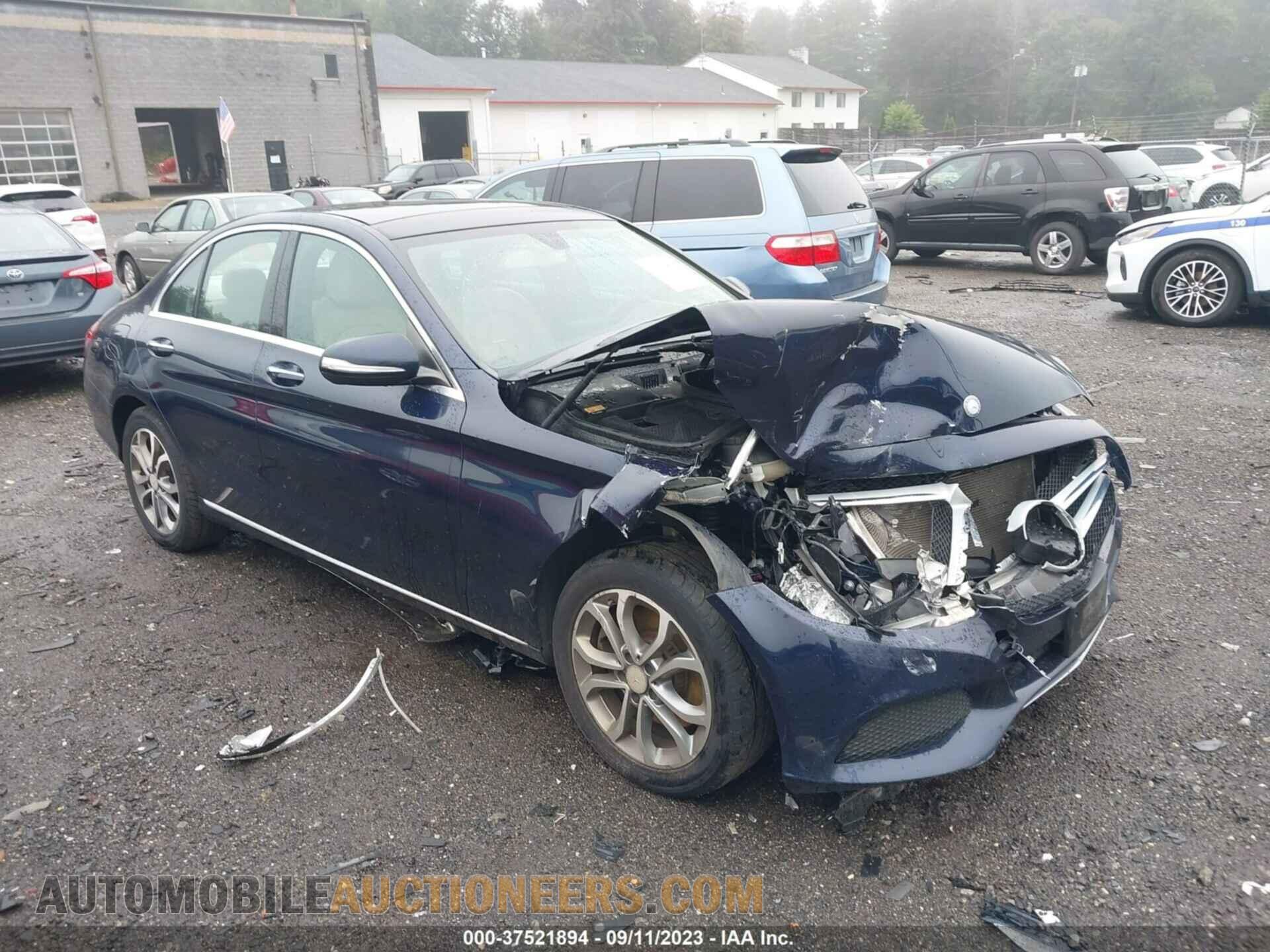 55SWF4KBXFU018433 MERCEDES-BENZ C-CLASS 2015