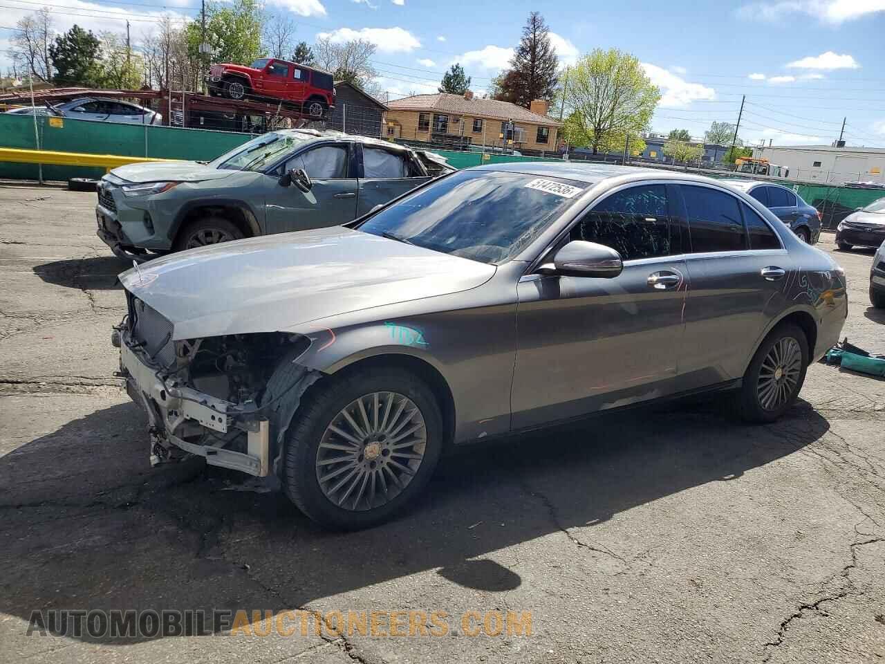55SWF4KBXFU018805 MERCEDES-BENZ C-CLASS 2015
