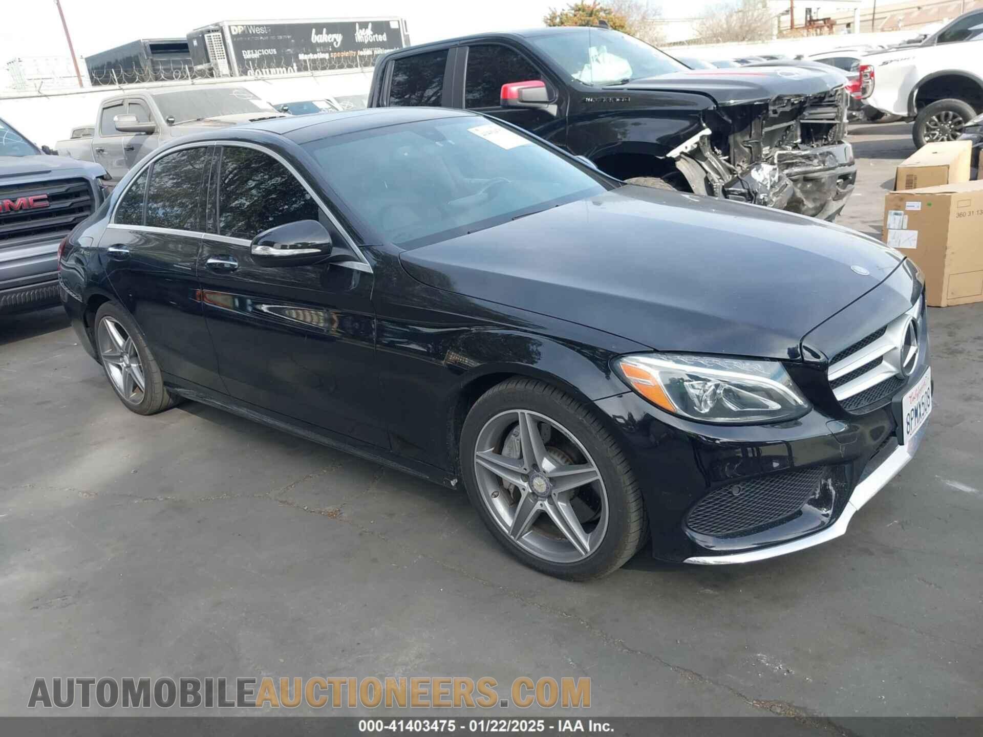 55SWF4KBXFU019047 MERCEDES-BENZ C 300 2015