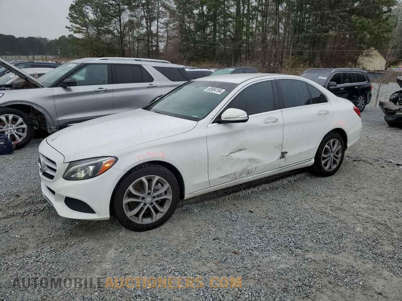 55SWF4KBXFU019209 MERCEDES-BENZ C-CLASS 2015
