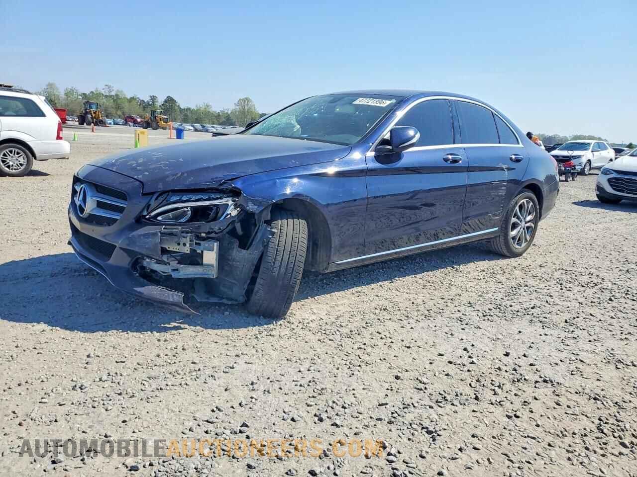 55SWF4KBXFU020585 MERCEDES-BENZ C-CLASS 2015