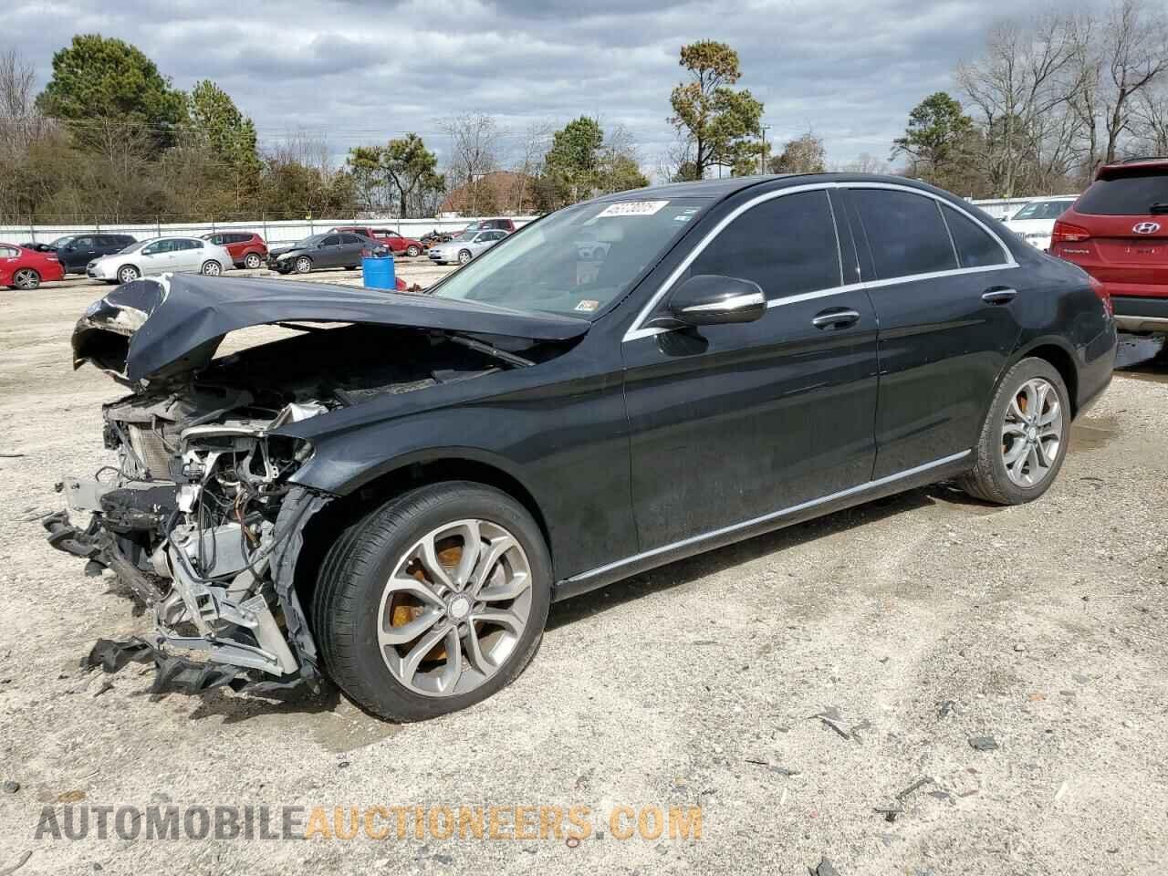55SWF4KBXFU020862 MERCEDES-BENZ C-CLASS 2015