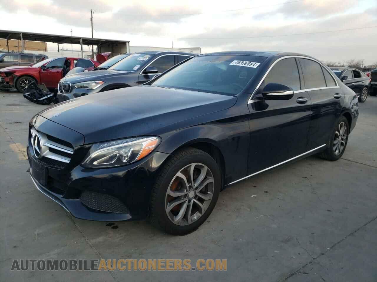 55SWF4KBXFU022093 MERCEDES-BENZ C-CLASS 2015
