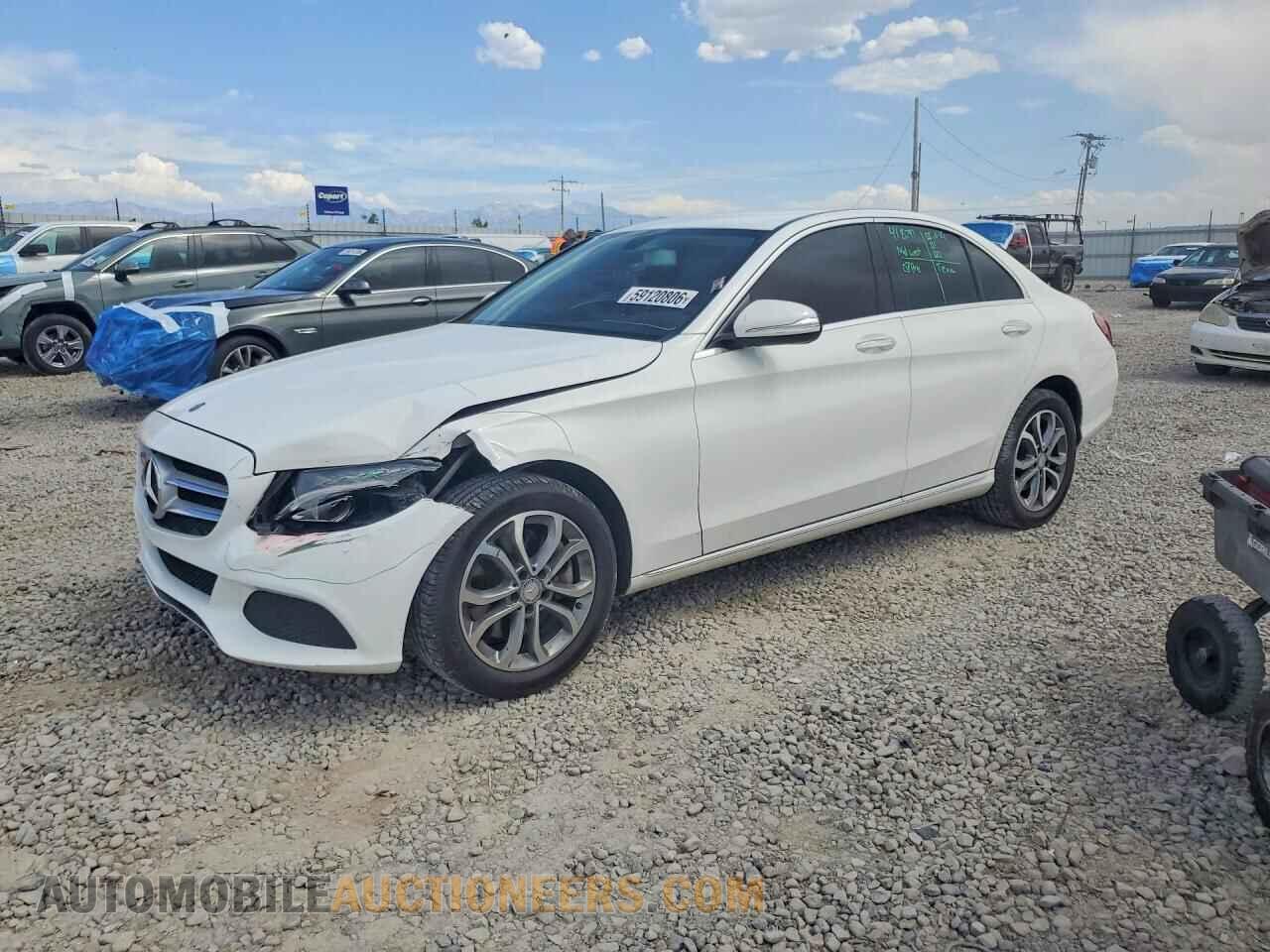 55SWF4KBXFU022420 MERCEDES-BENZ C-CLASS 2015