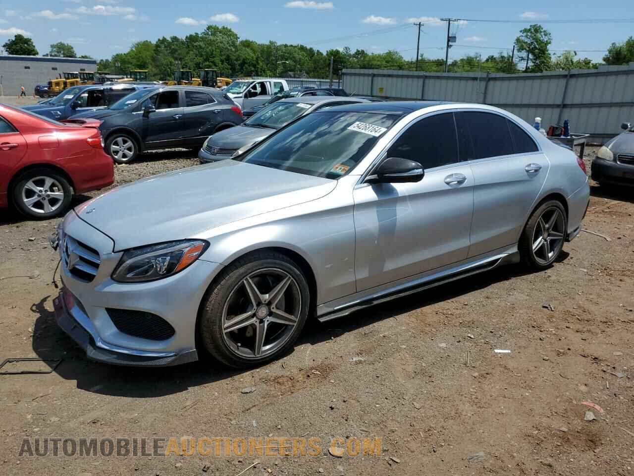 55SWF4KBXFU024247 MERCEDES-BENZ C-CLASS 2015