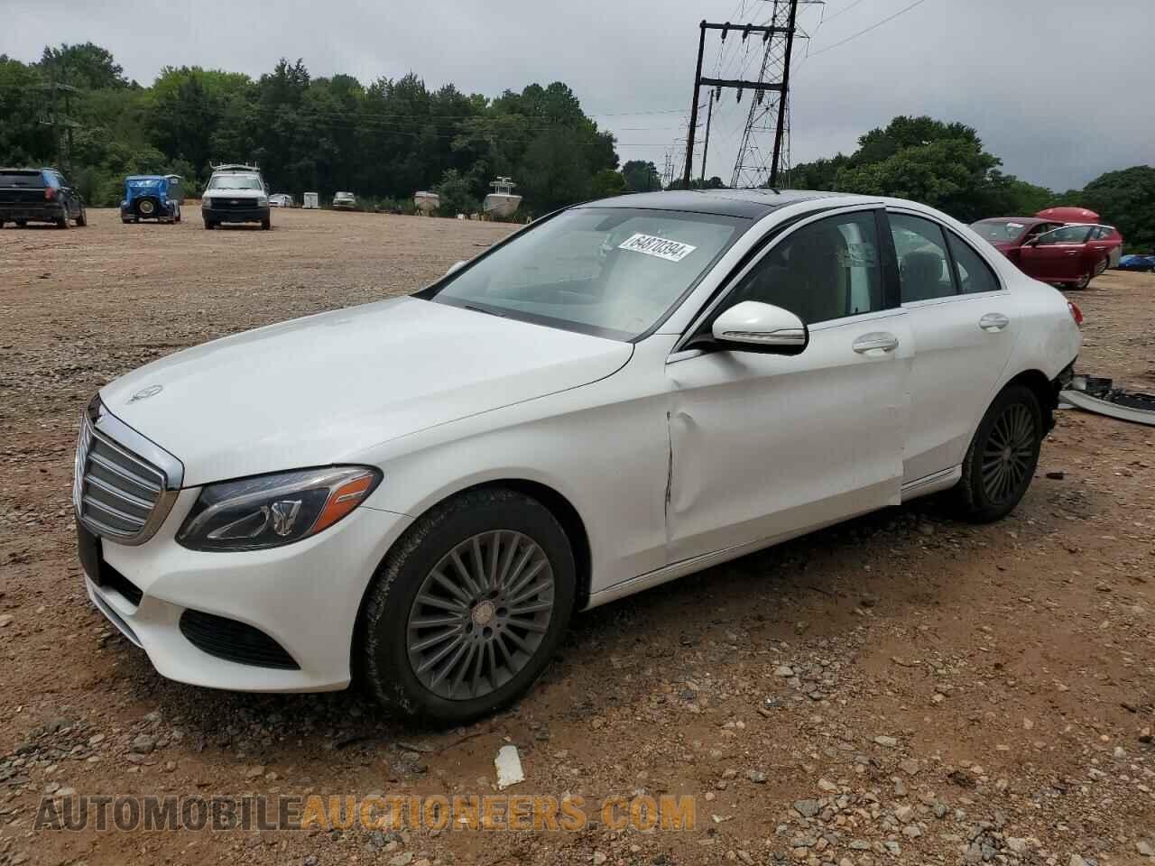 55SWF4KBXFU027181 MERCEDES-BENZ C-CLASS 2015