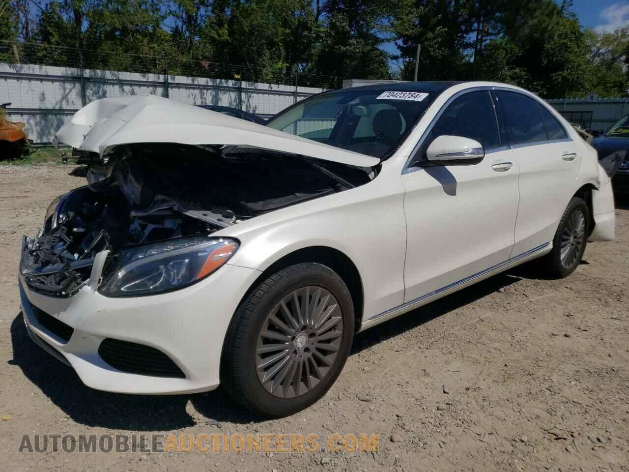 55SWF4KBXFU029092 MERCEDES-BENZ C-CLASS 2015
