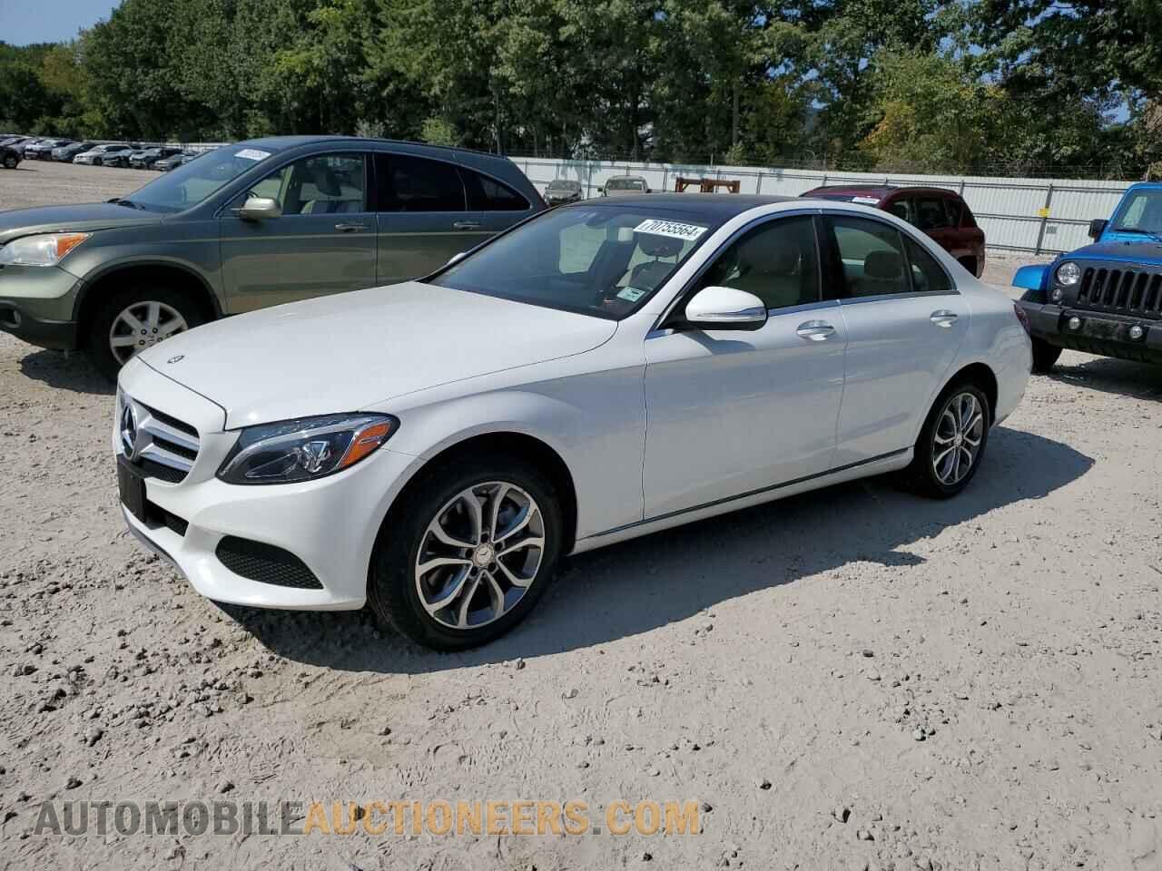 55SWF4KBXFU031537 MERCEDES-BENZ C-CLASS 2015