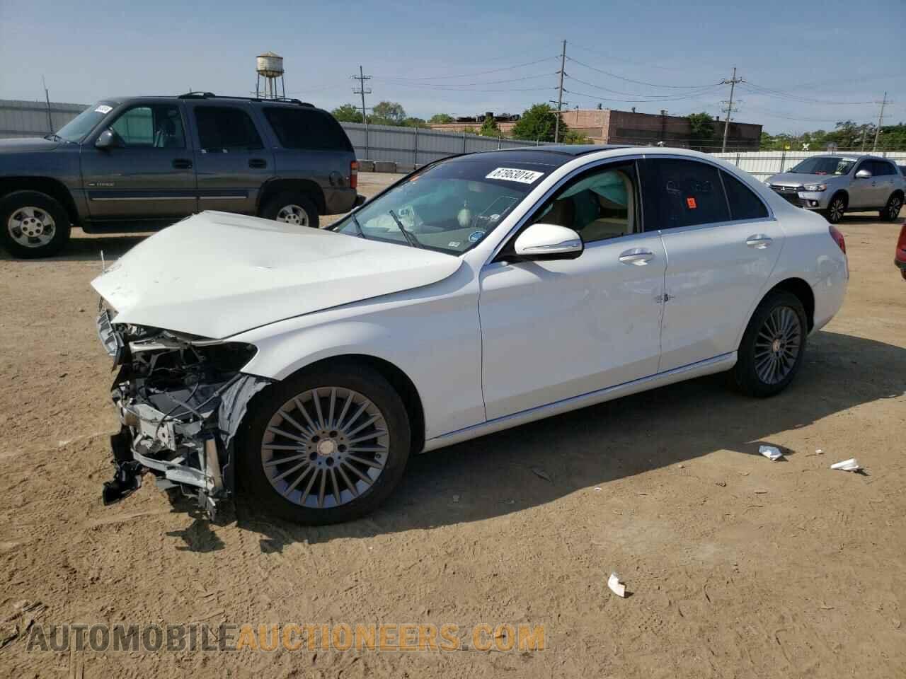 55SWF4KBXFU032185 MERCEDES-BENZ C-CLASS 2015