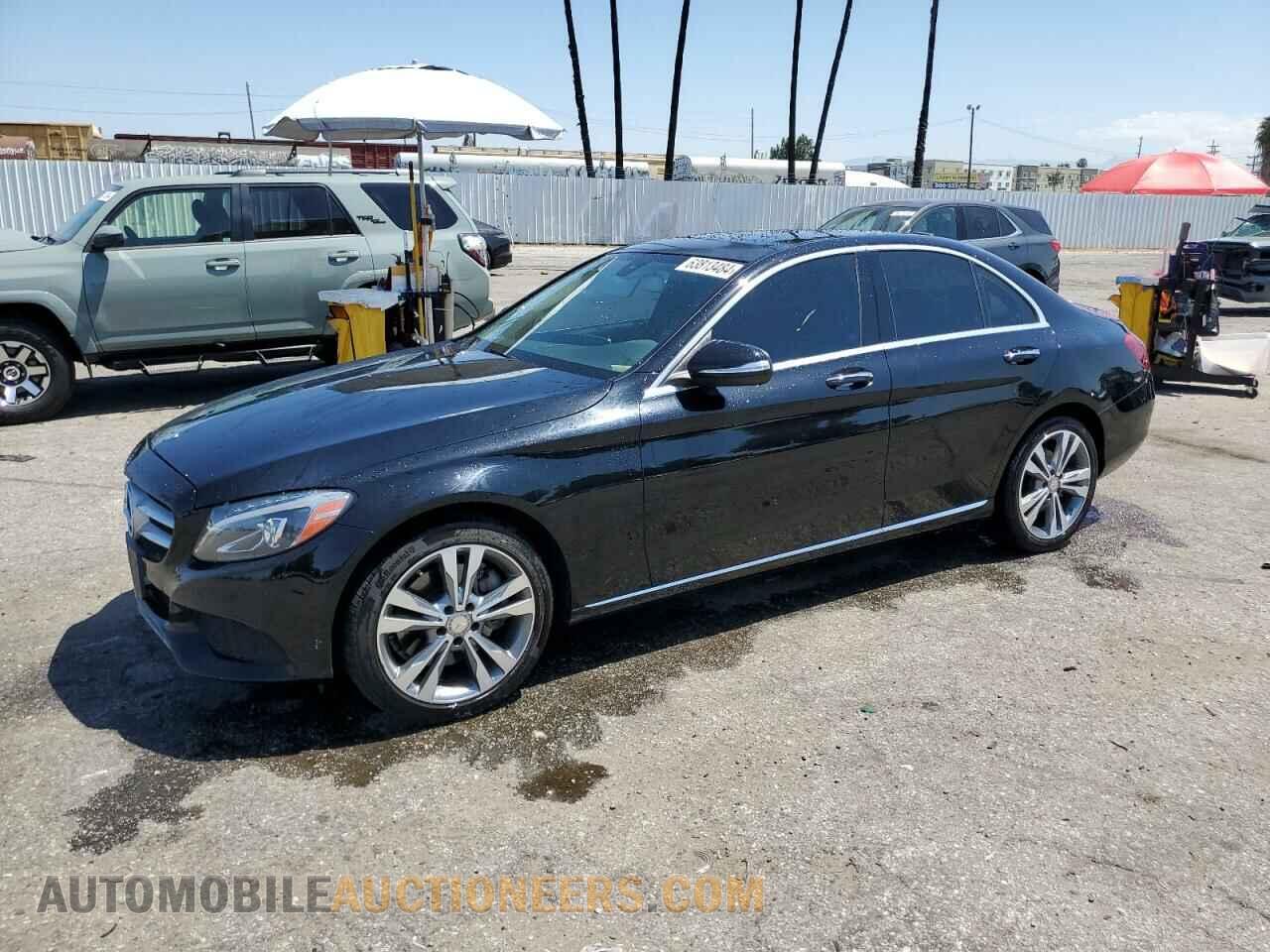 55SWF4KBXFU033160 MERCEDES-BENZ C-CLASS 2015