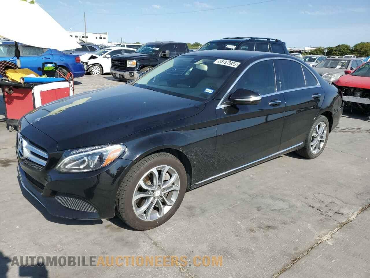 55SWF4KBXFU033255 MERCEDES-BENZ C-CLASS 2015
