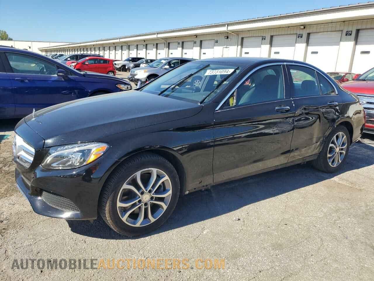 55SWF4KBXFU033286 MERCEDES-BENZ C-CLASS 2015