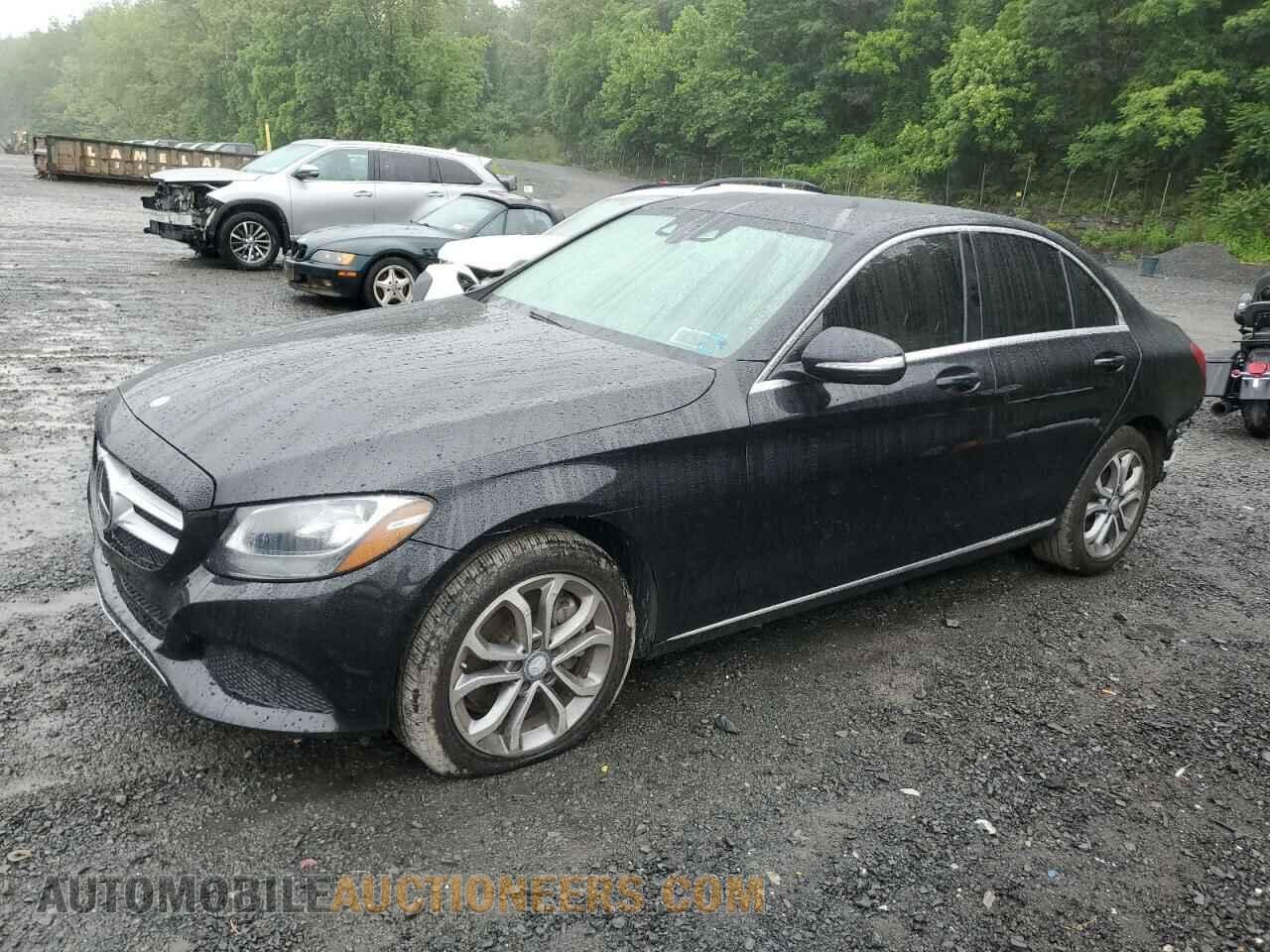 55SWF4KBXFU034308 MERCEDES-BENZ C-CLASS 2015