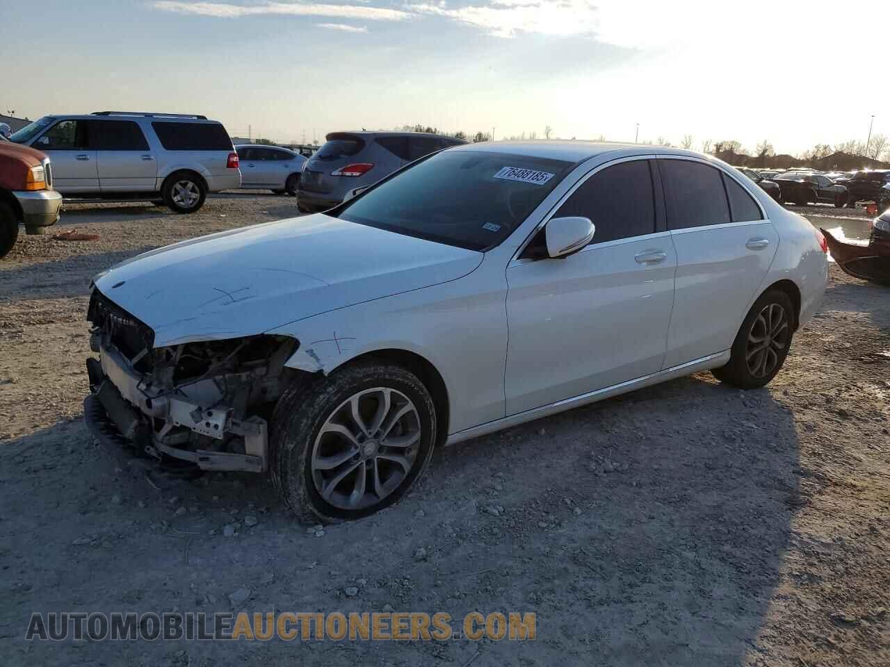 55SWF4KBXFU034714 MERCEDES-BENZ C-CLASS 2015