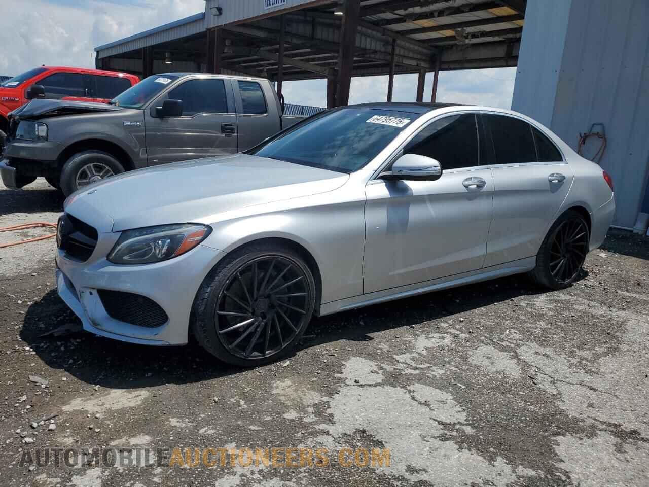 55SWF4KBXFU036267 MERCEDES-BENZ C-CLASS 2015