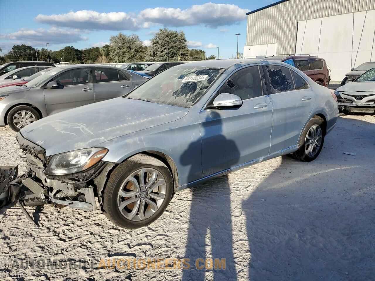 55SWF4KBXFU037550 MERCEDES-BENZ C-CLASS 2015