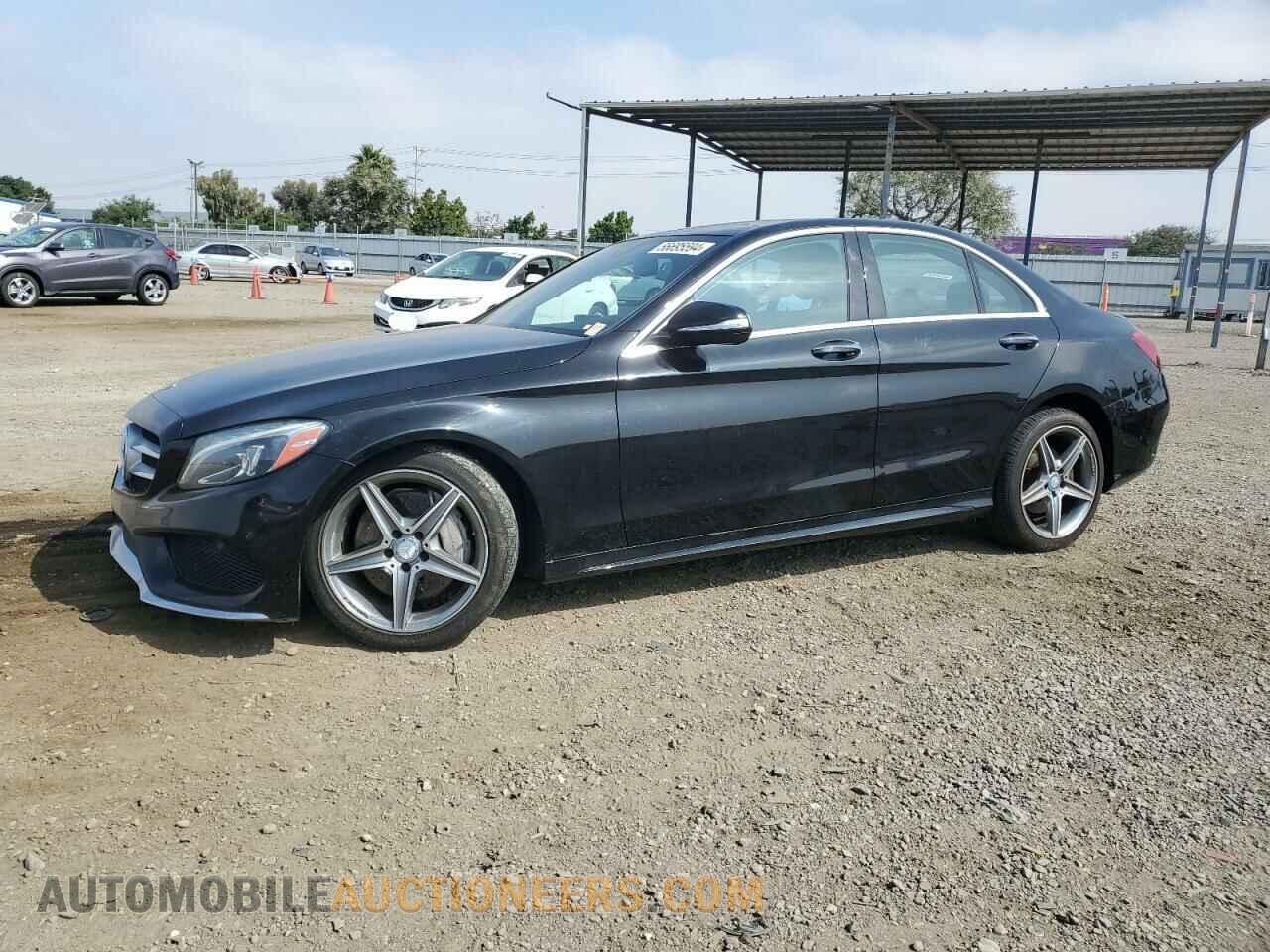 55SWF4KBXFU040657 MERCEDES-BENZ C-CLASS 2015