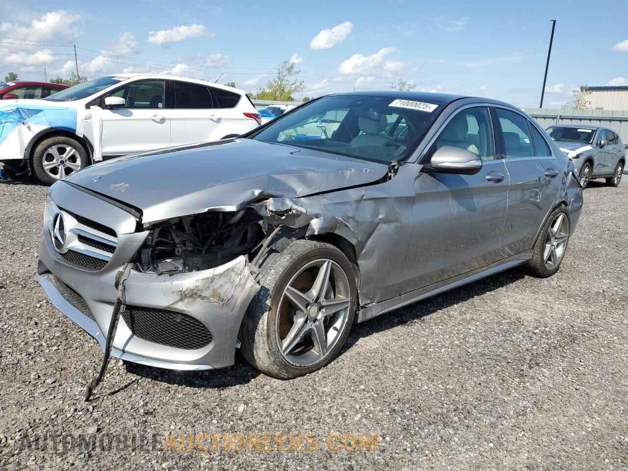 55SWF4KBXFU041632 MERCEDES-BENZ C-CLASS 2015