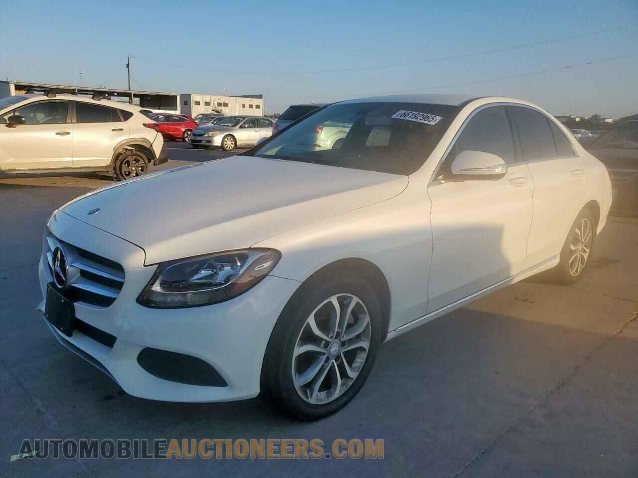 55SWF4KBXFU042313 MERCEDES-BENZ C-CLASS 2015