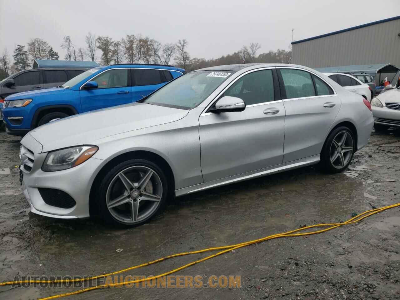 55SWF4KBXFU048256 MERCEDES-BENZ C-CLASS 2015