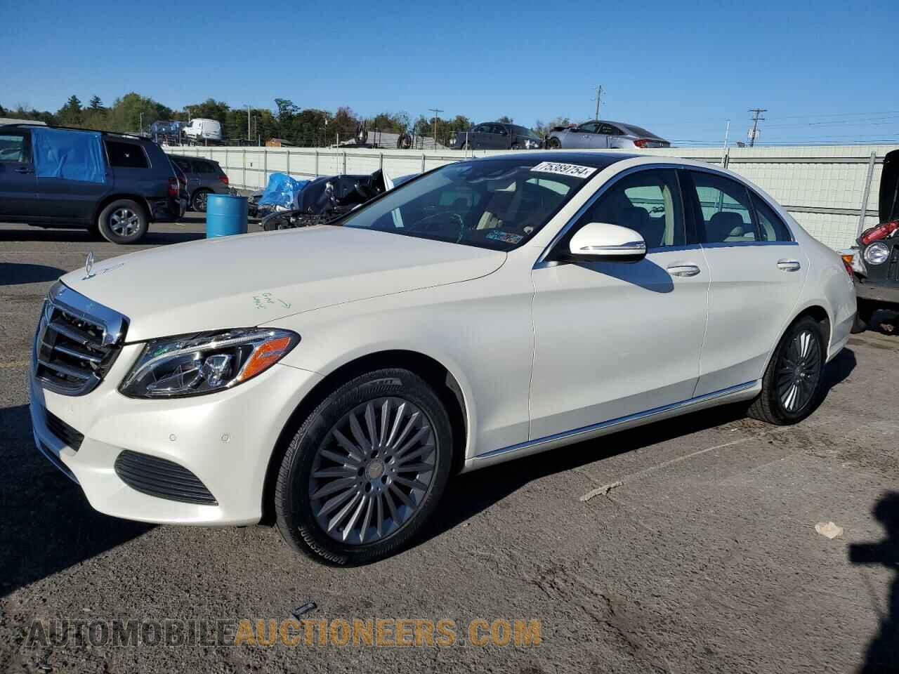 55SWF4KBXFU055563 MERCEDES-BENZ C-CLASS 2015