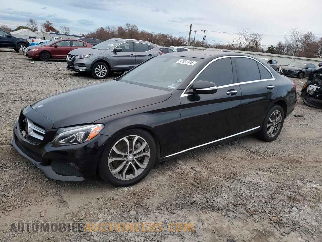 55SWF4KBXFU058396 MERCEDES-BENZ C-CLASS 2015