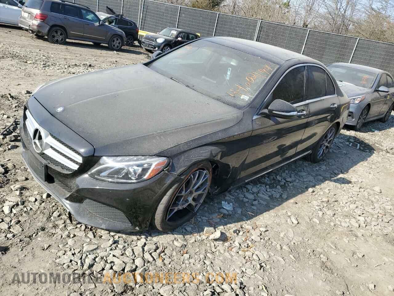 55SWF4KBXFU059502 MERCEDES-BENZ C-CLASS 2015
