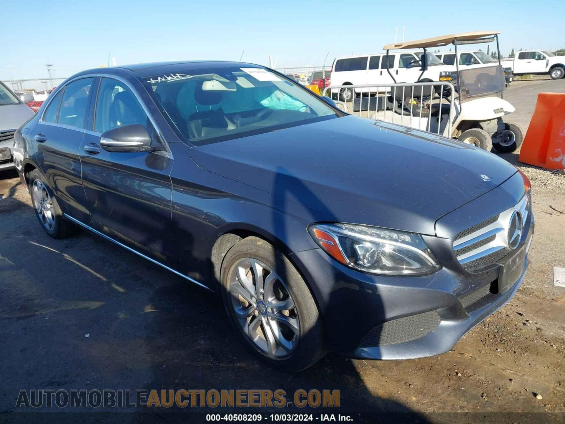 55SWF4KBXFU066417 MERCEDES-BENZ C 2015