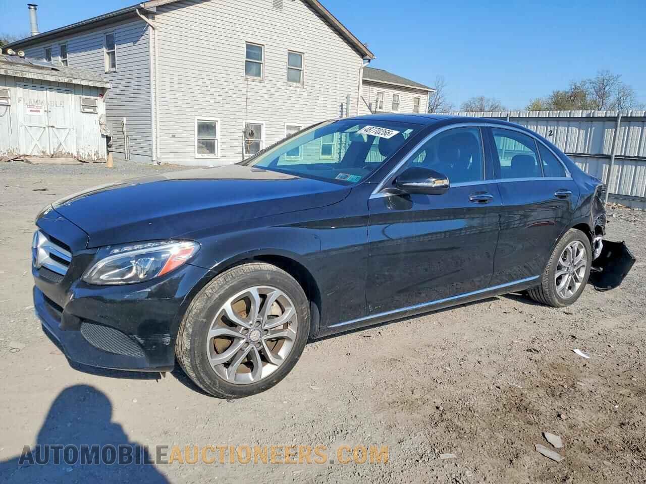 55SWF4KBXFU072508 MERCEDES-BENZ C-CLASS 2015