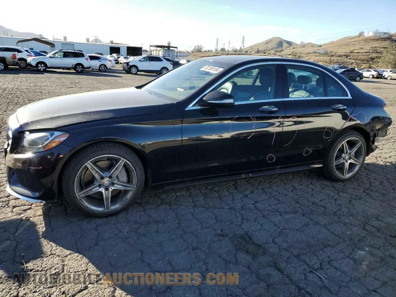 55SWF4KBXFU074646 MERCEDES-BENZ C-CLASS 2015