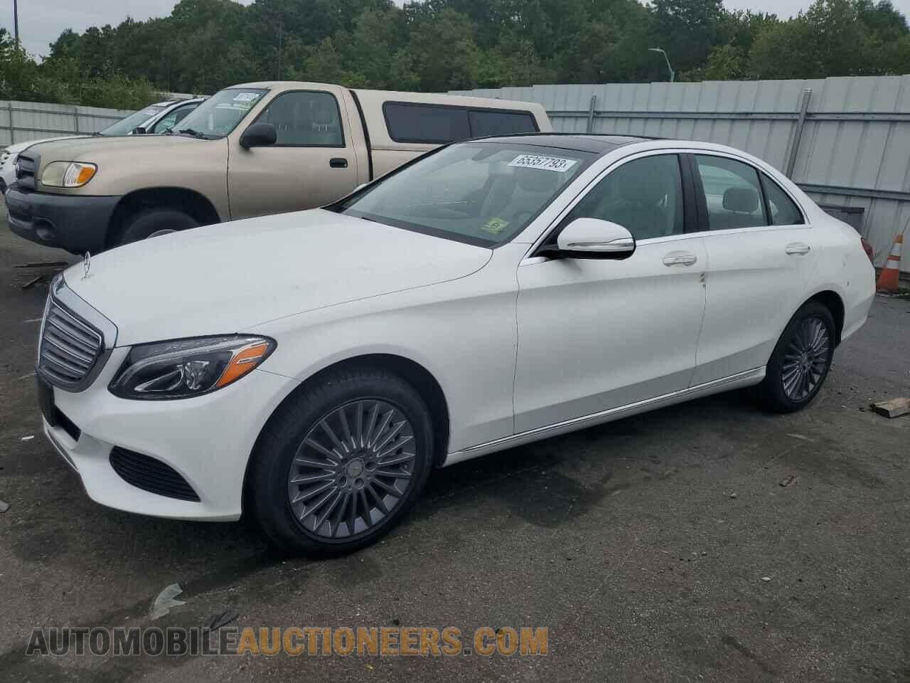 55SWF4KBXFU076364 MERCEDES-BENZ C-CLASS 2015