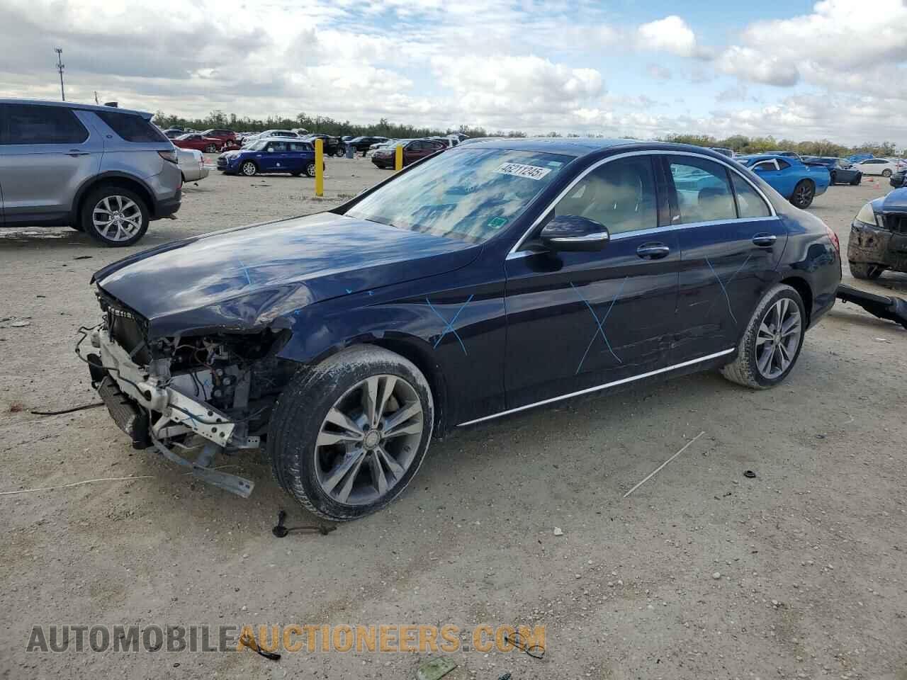 55SWF4KBXFU081564 MERCEDES-BENZ C-CLASS 2015
