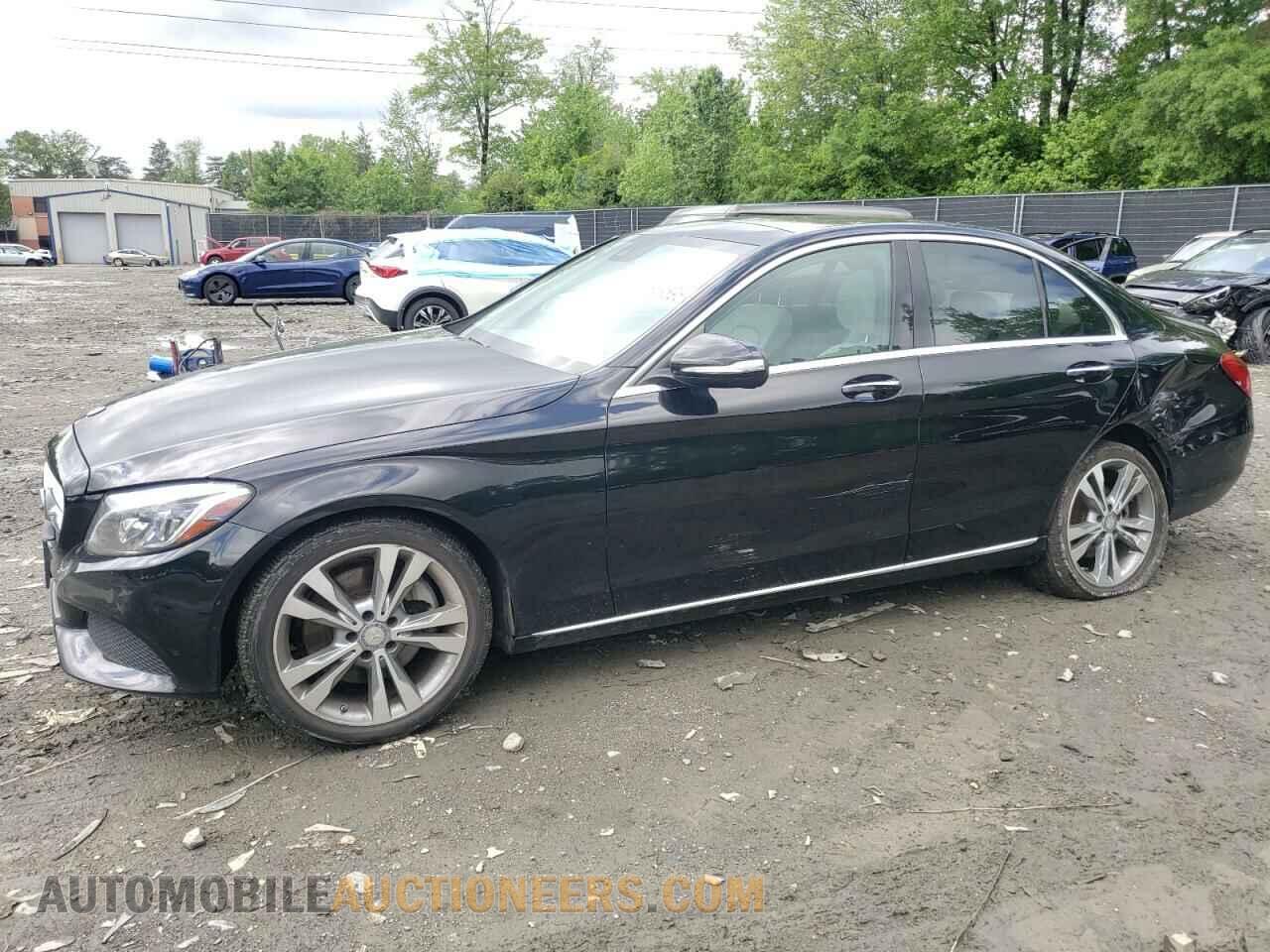 55SWF4KBXFU087042 MERCEDES-BENZ C-CLASS 2015