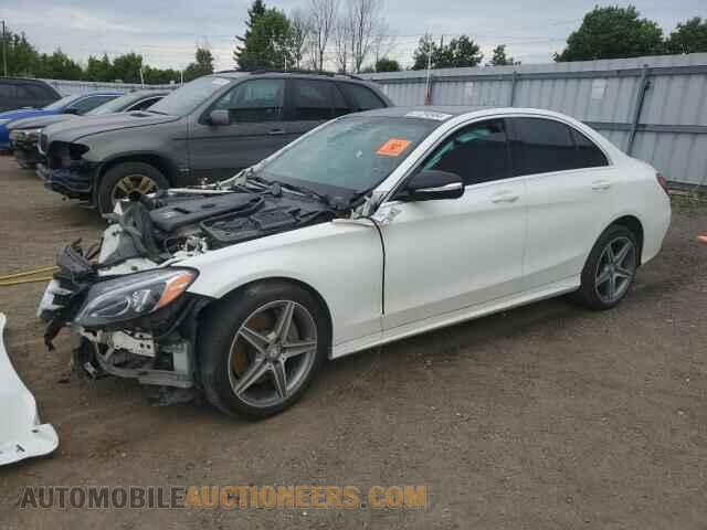 55SWF4KBXFU089714 MERCEDES-BENZ C-CLASS 2015