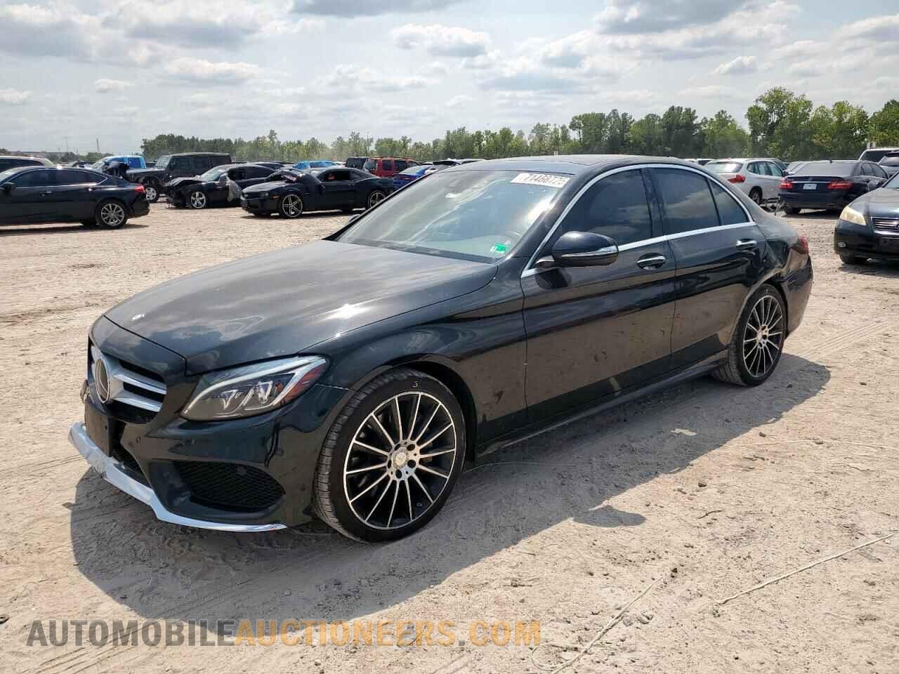55SWF4KBXFU090233 MERCEDES-BENZ C-CLASS 2015
