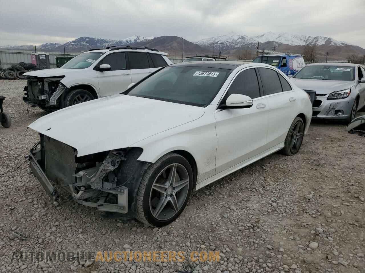55SWF4KBXFU094072 MERCEDES-BENZ C-CLASS 2015
