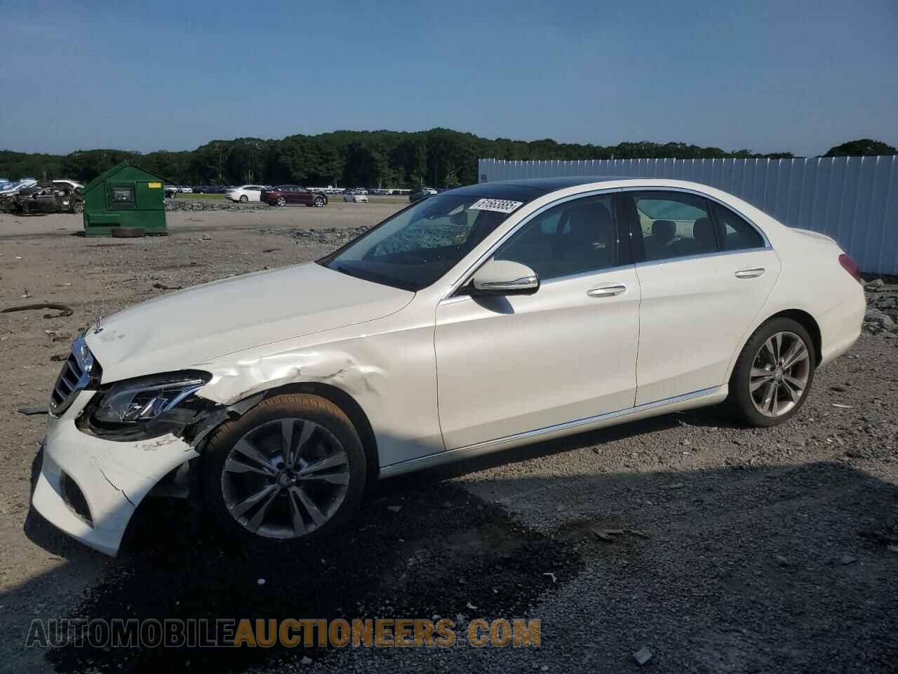 55SWF4KBXFU095271 MERCEDES-BENZ C-CLASS 2015