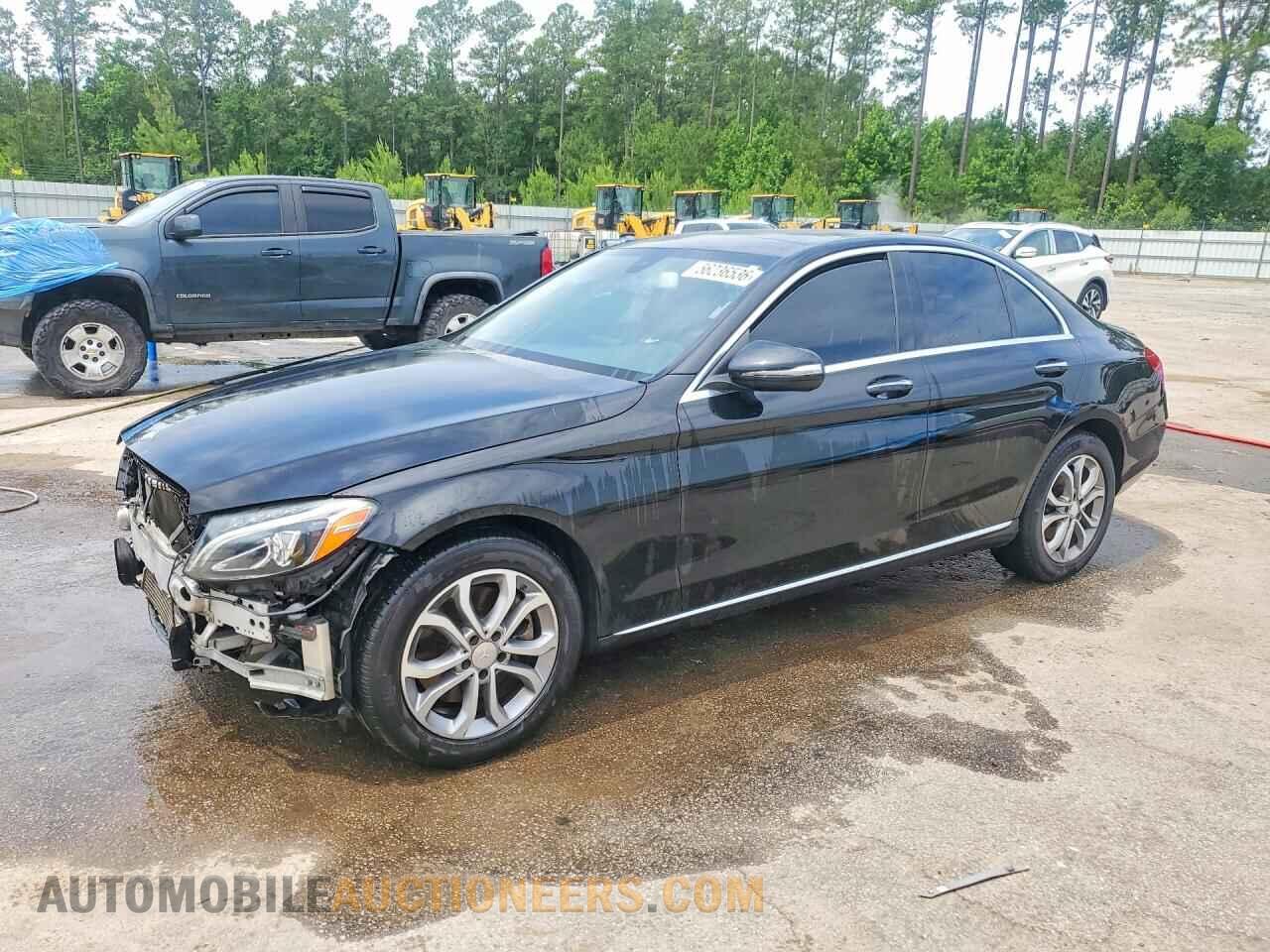 55SWF4KBXFU095884 MERCEDES-BENZ C-CLASS 2015