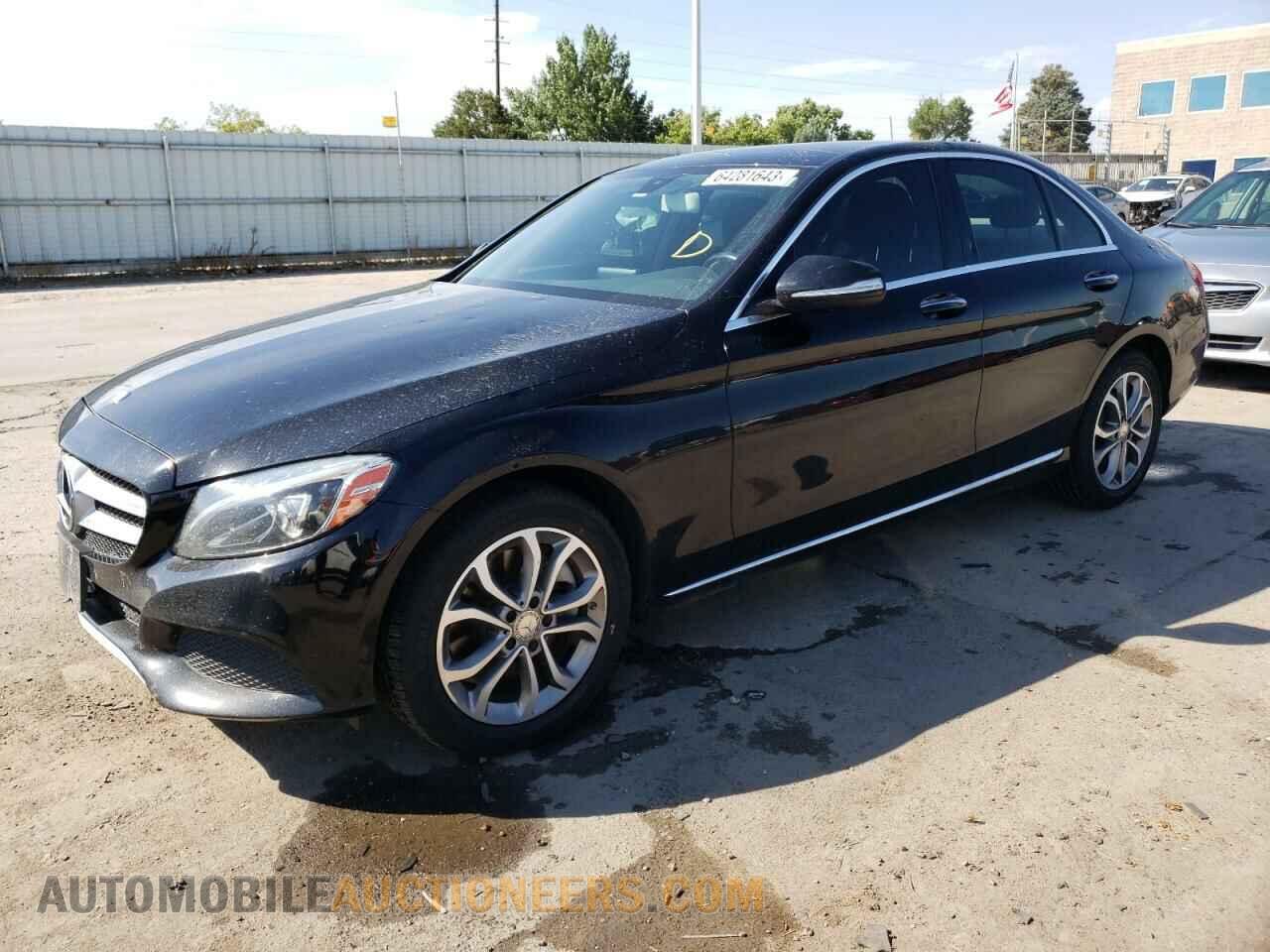55SWF4KBXFU096310 MERCEDES-BENZ C-CLASS 2015