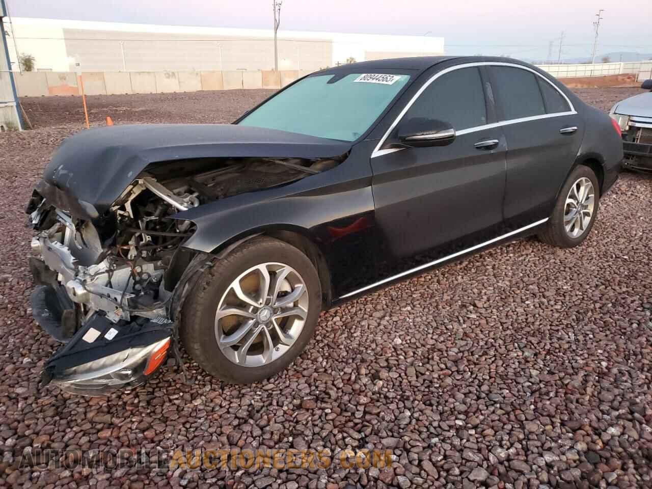 55SWF4KBXGU097121 MERCEDES-BENZ C-CLASS 2016