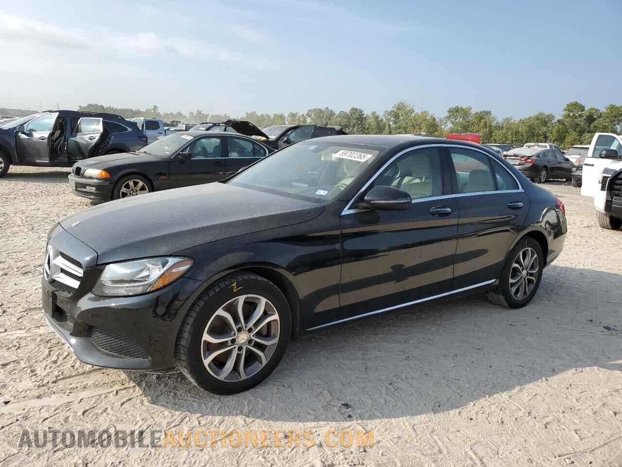 55SWF4KBXGU099757 MERCEDES-BENZ C-CLASS 2016