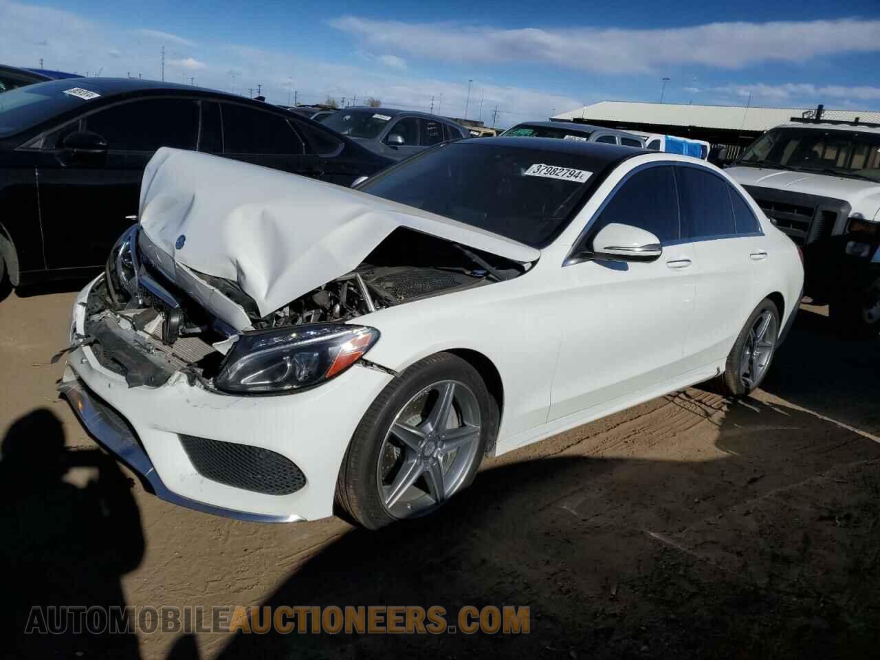 55SWF4KBXGU107548 MERCEDES-BENZ C-CLASS 2016