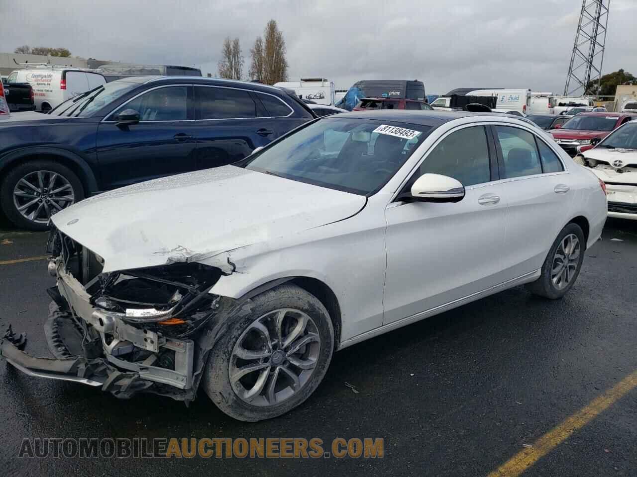 55SWF4KBXGU109722 MERCEDES-BENZ C-CLASS 2016